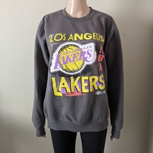 47 NBA Los Angeles Lakers Crewneck Sweater, Size Medium